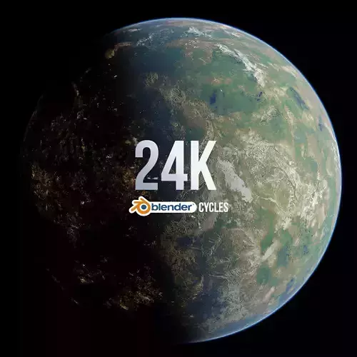  Planet Tveta 24K 3D model