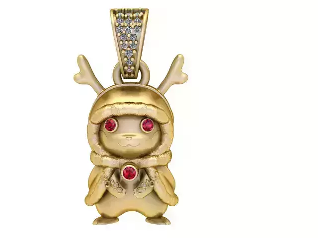 SANRIO CHARACTER PENDANT 3D PRINTABLE MODEL