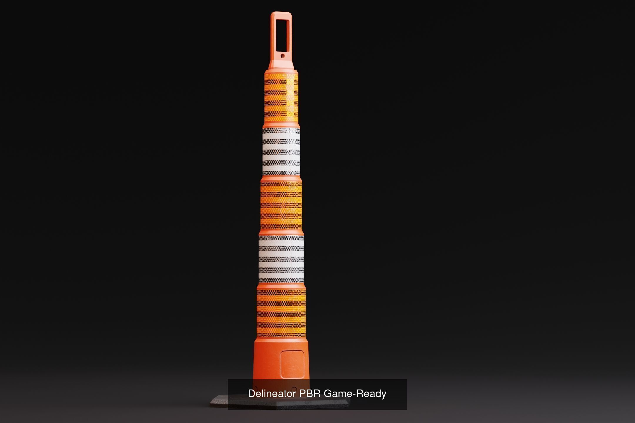 Traffic Safety Props Pack Vol01 3D Model Collection_7