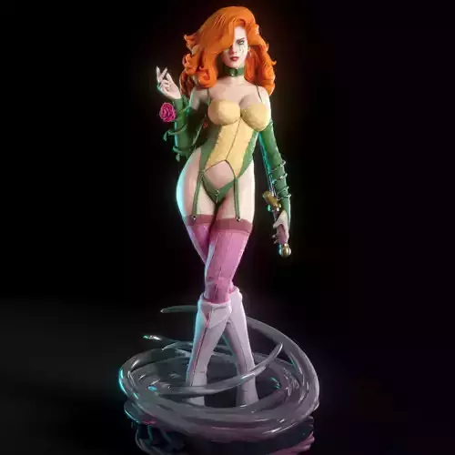 Dawn from Cry for Dawn comics 3D print model