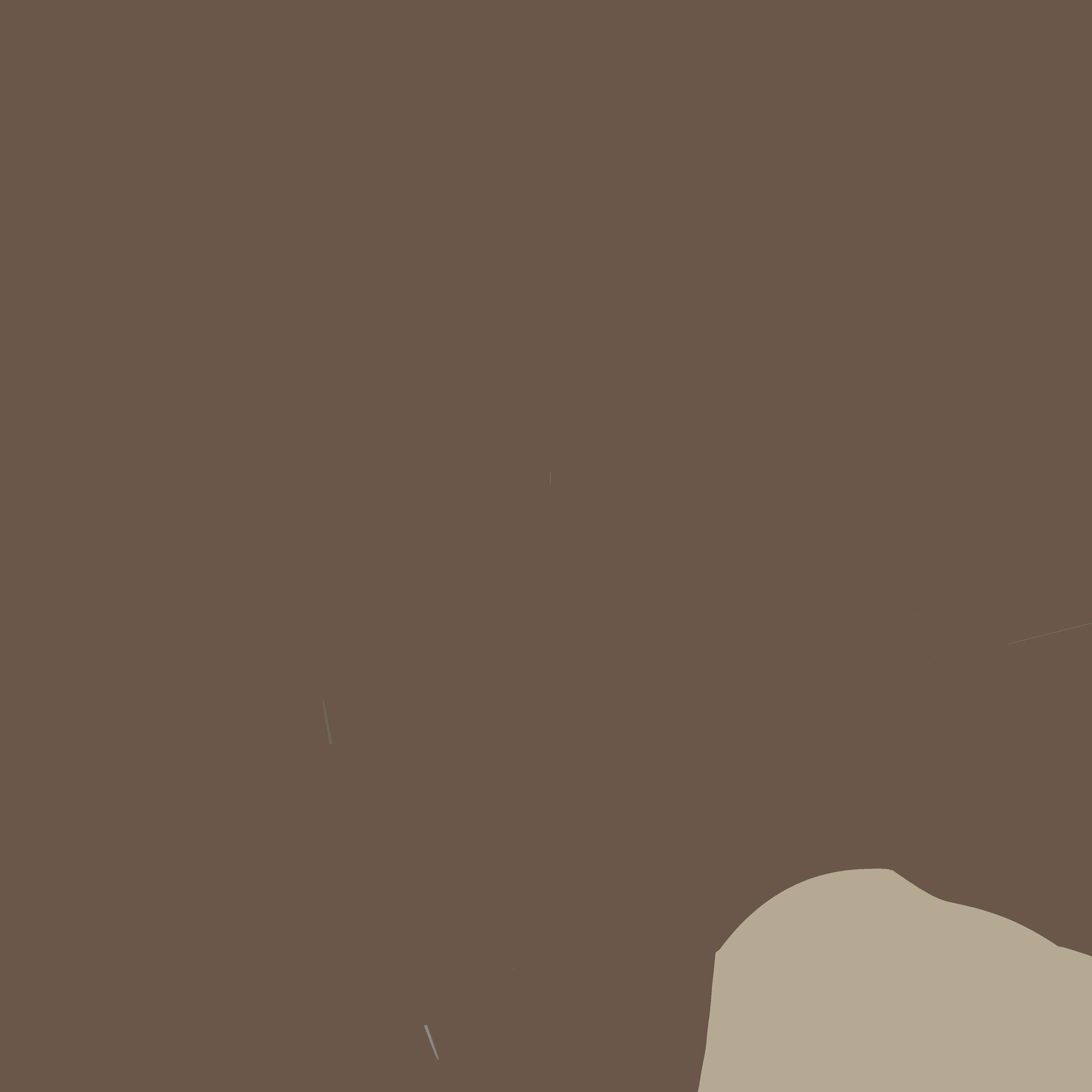 Old Lamp 01 Low-poly 3D model_14