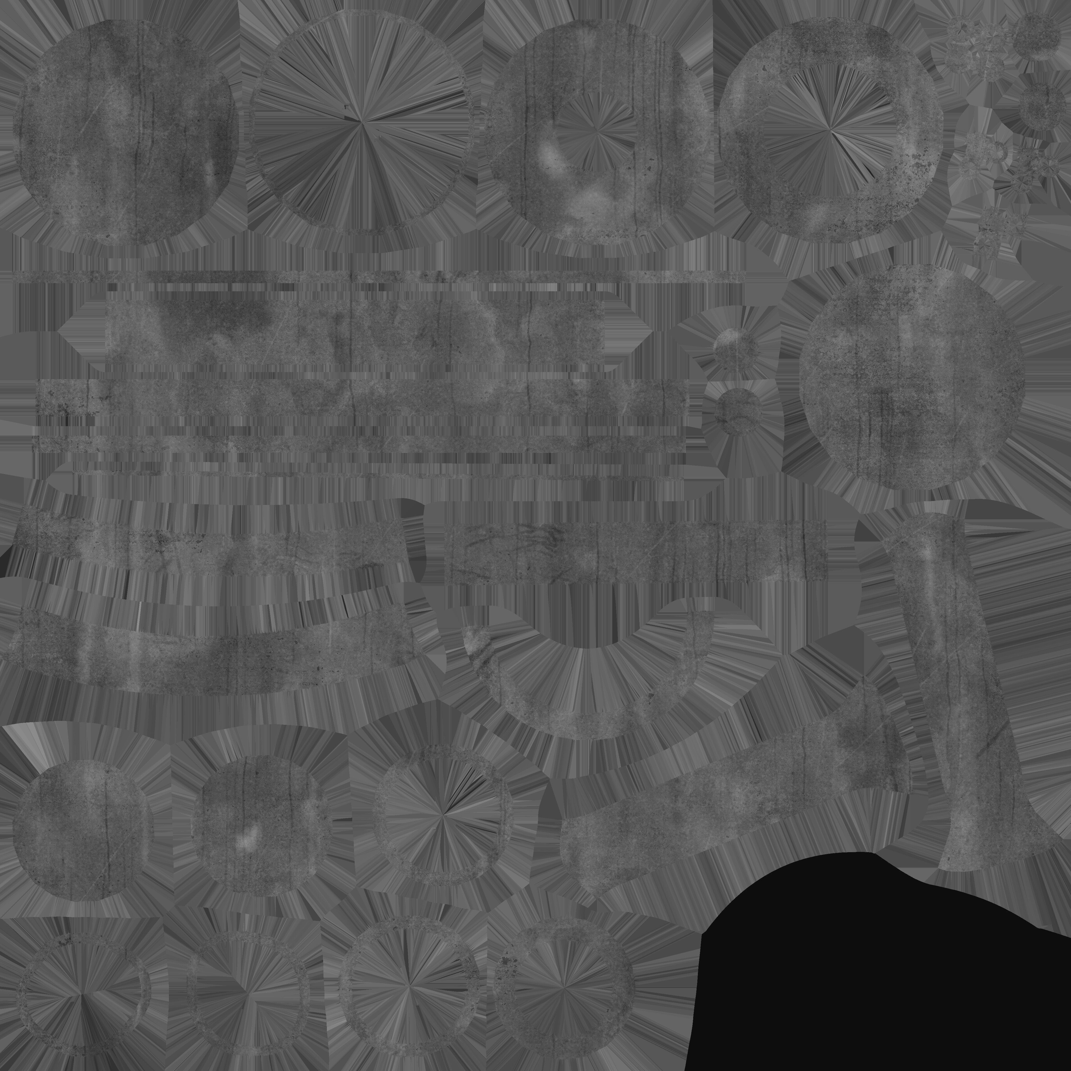 Old Lamp 01 Low-poly 3D model_17