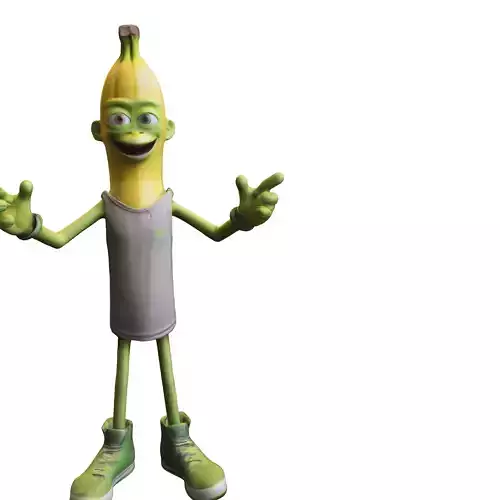 humanoid banana man