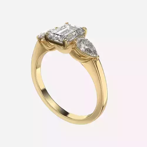 Three Stone Engagement ring 