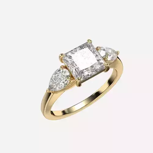 Three Stone diamond Ring