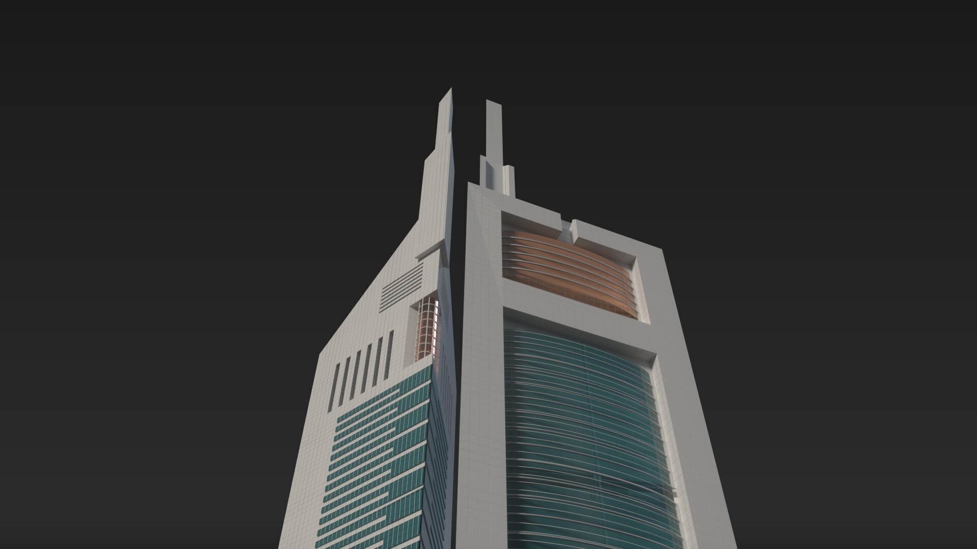 Emirates Tower  3D model_4