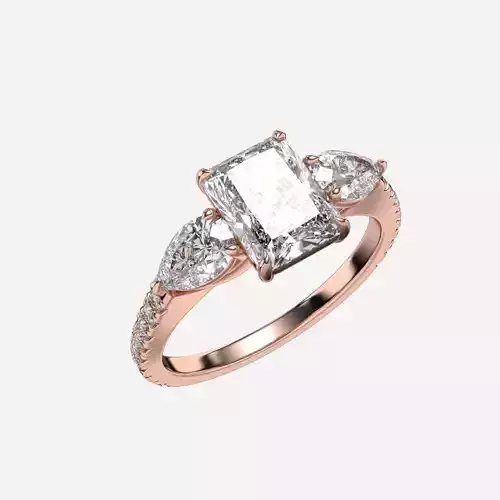 Three Stone diamond Ring