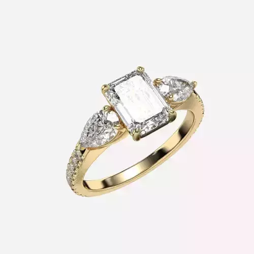 Three Stone diamond Ring