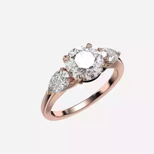 Three Stone diamond Ring