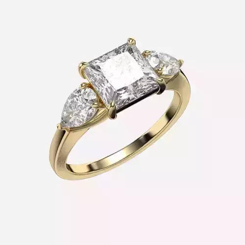 Three Stone diamond Ring