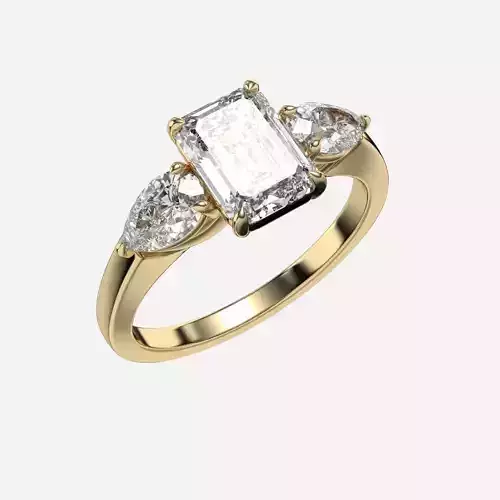 Three Stone diamond Ring