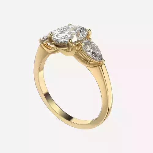 Three Stone diamond Ring