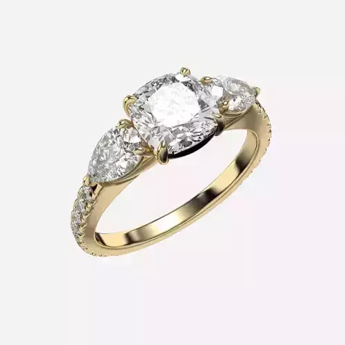 Three Stone diamond Ring