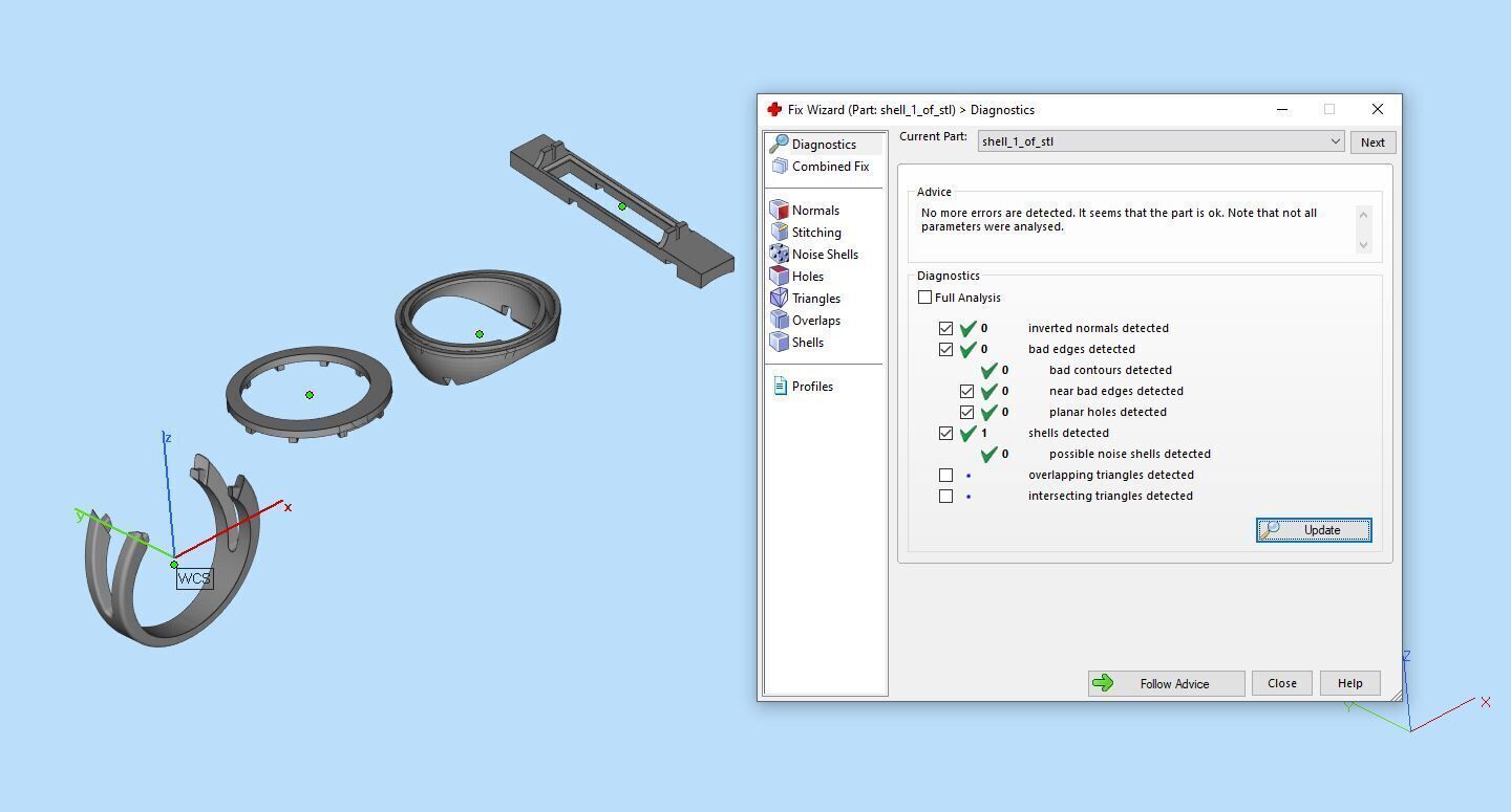 Elegant ring Gold 3D print model_7