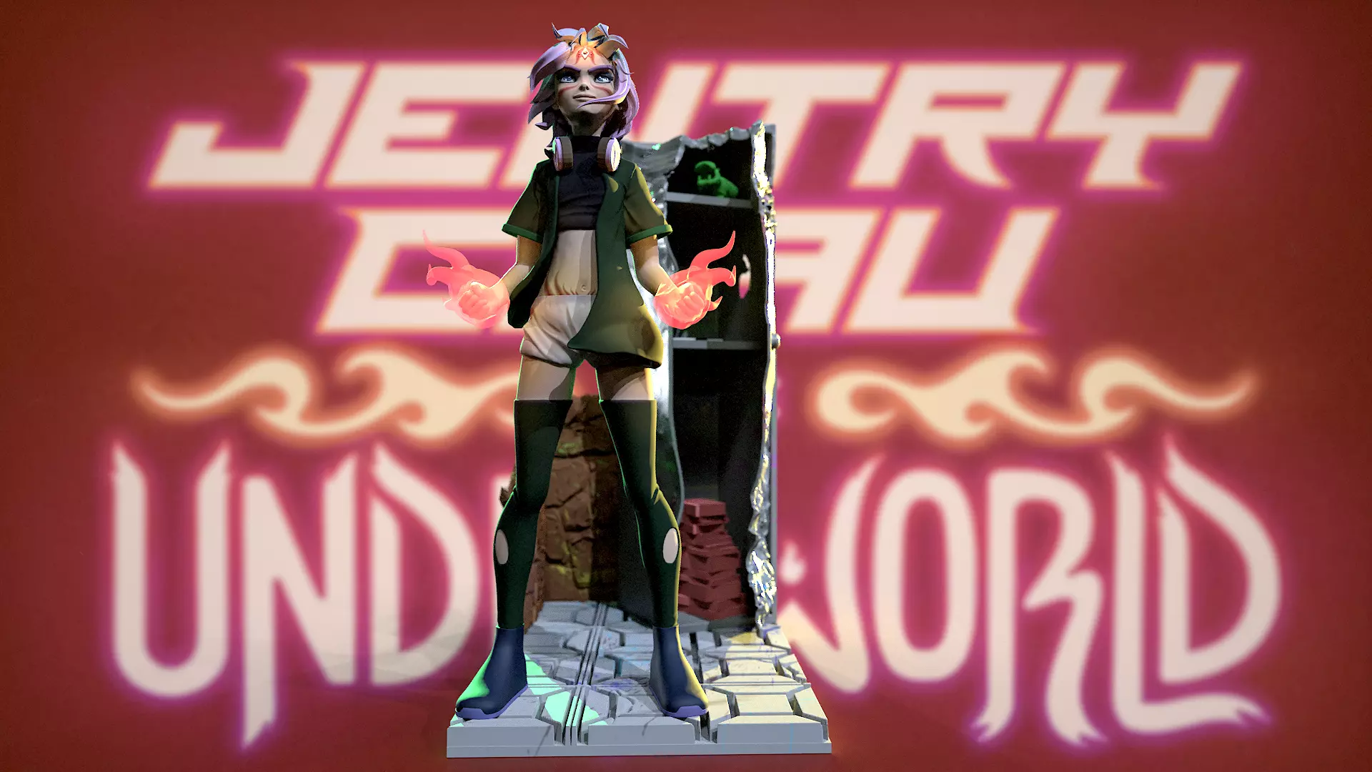 Jentry Chau 3D print model