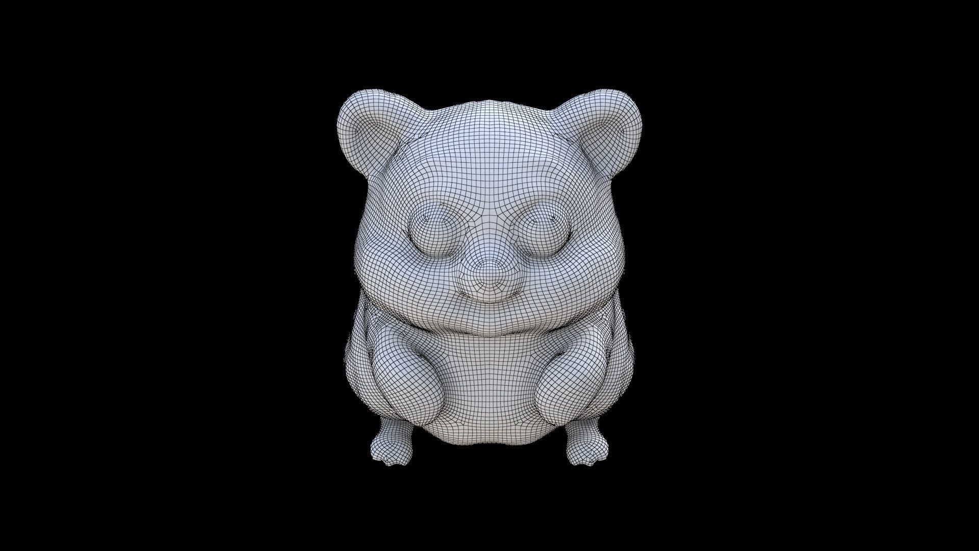 Quokka 3D model_6