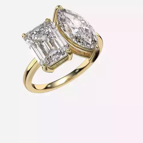 Two Stone diamond Ring