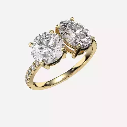 Two Stone diamond Ring