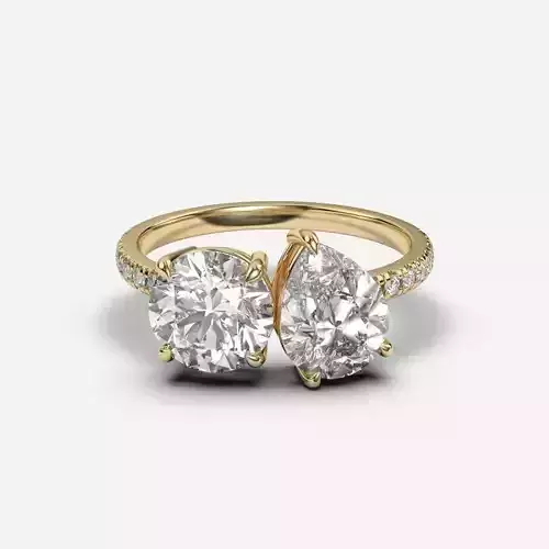 Two Stone diamond Ring