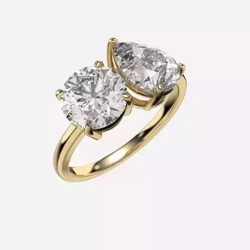 Two Stone diamond Ring
