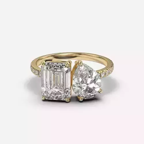 Two Stone diamond Ring