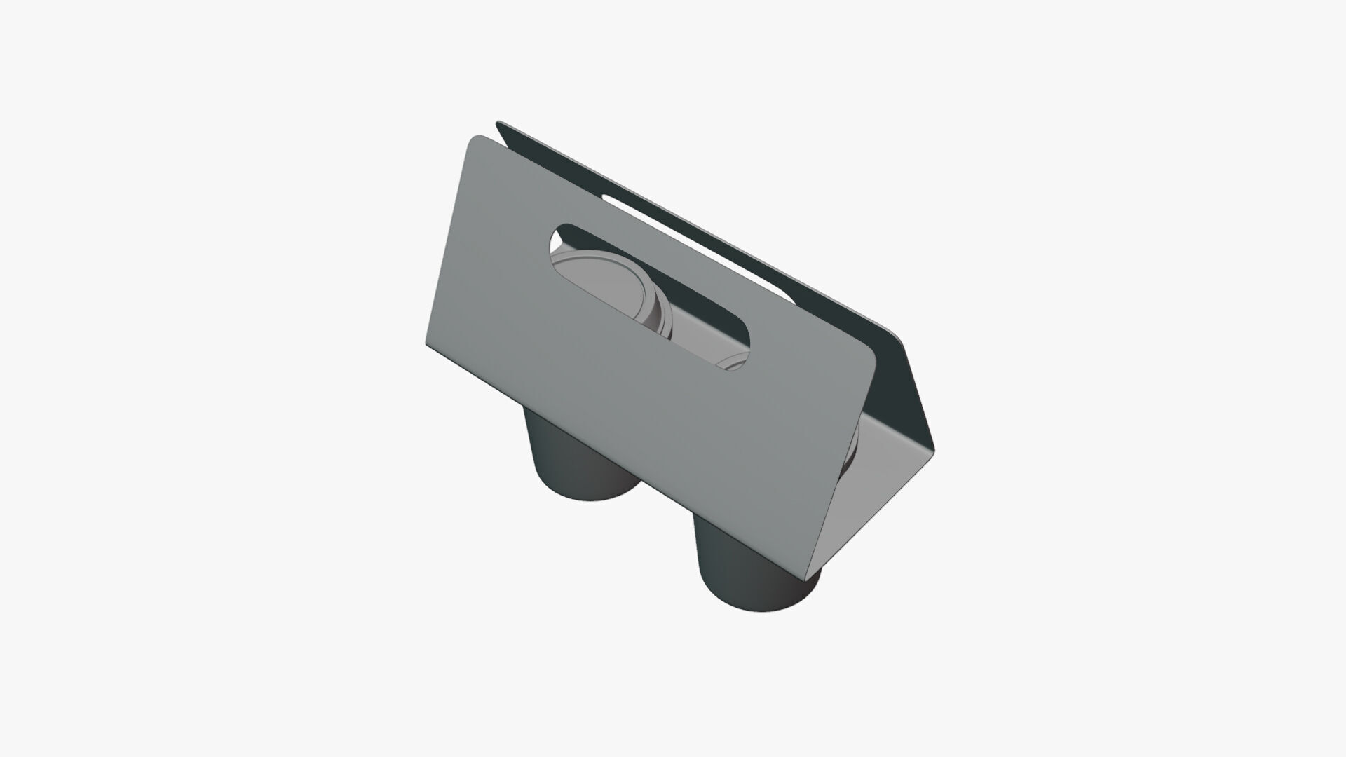 Basic Coffee Holder - Geometry Only No Textures No Materials 3D model_4