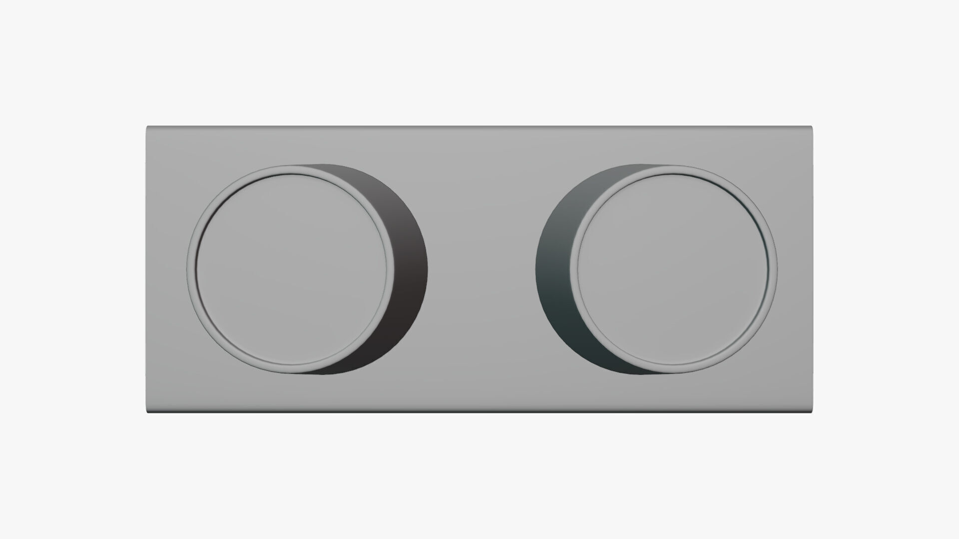 Basic Coffee Holder - Geometry Only No Textures No Materials 3D model_3