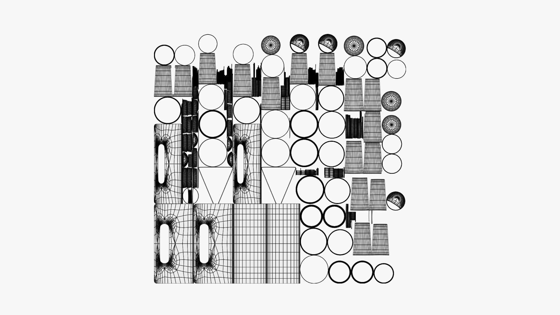 Basic Coffee Holder - Geometry Only No Textures No Materials 3D model_6