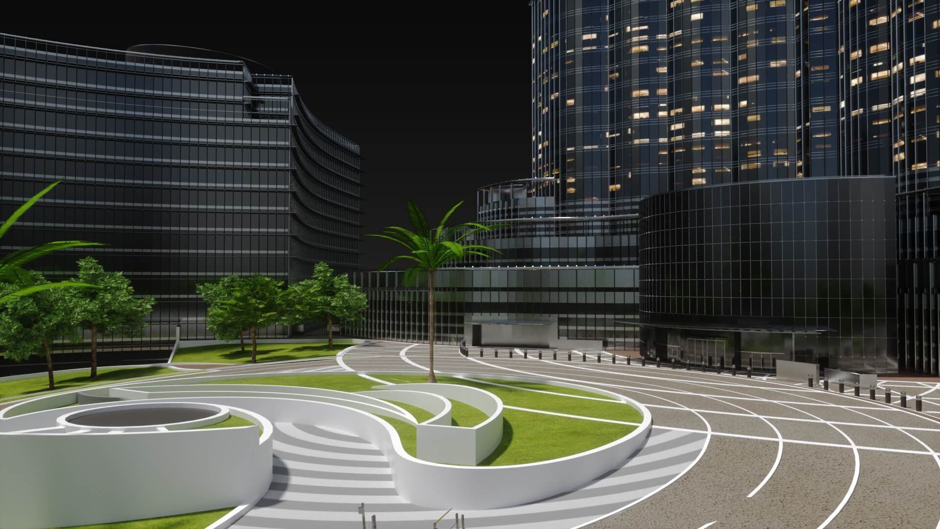 Burj Khalifa 3D model_4