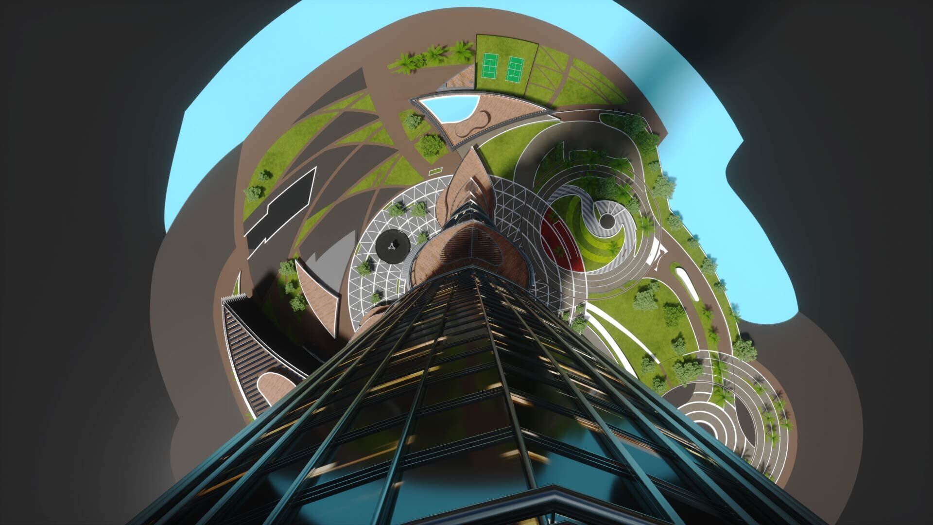 Burj Khalifa 3D model_7