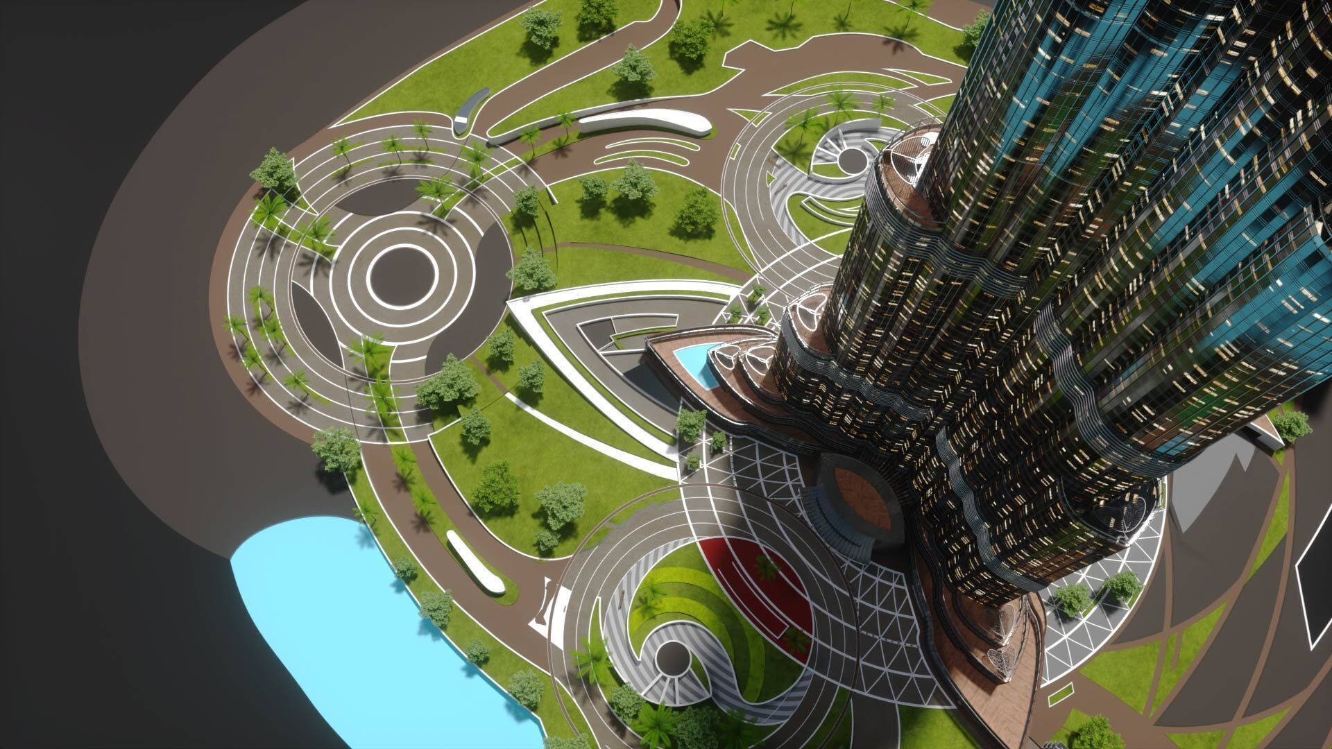 Burj Khalifa 3D model_6