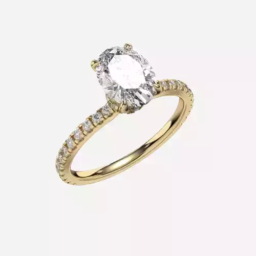  Bezel Set Diamond Ring 