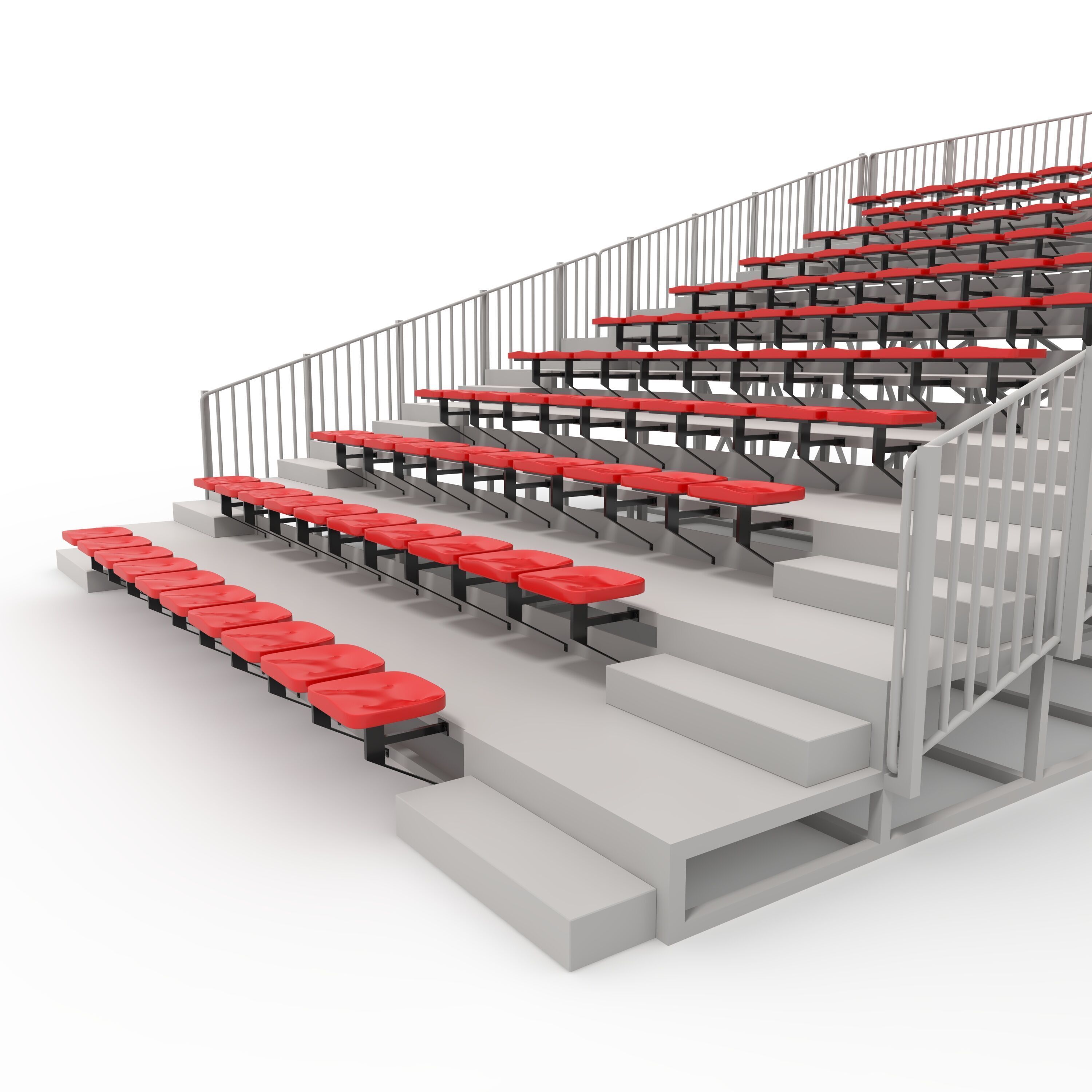 Bleachers 24 3D model_20