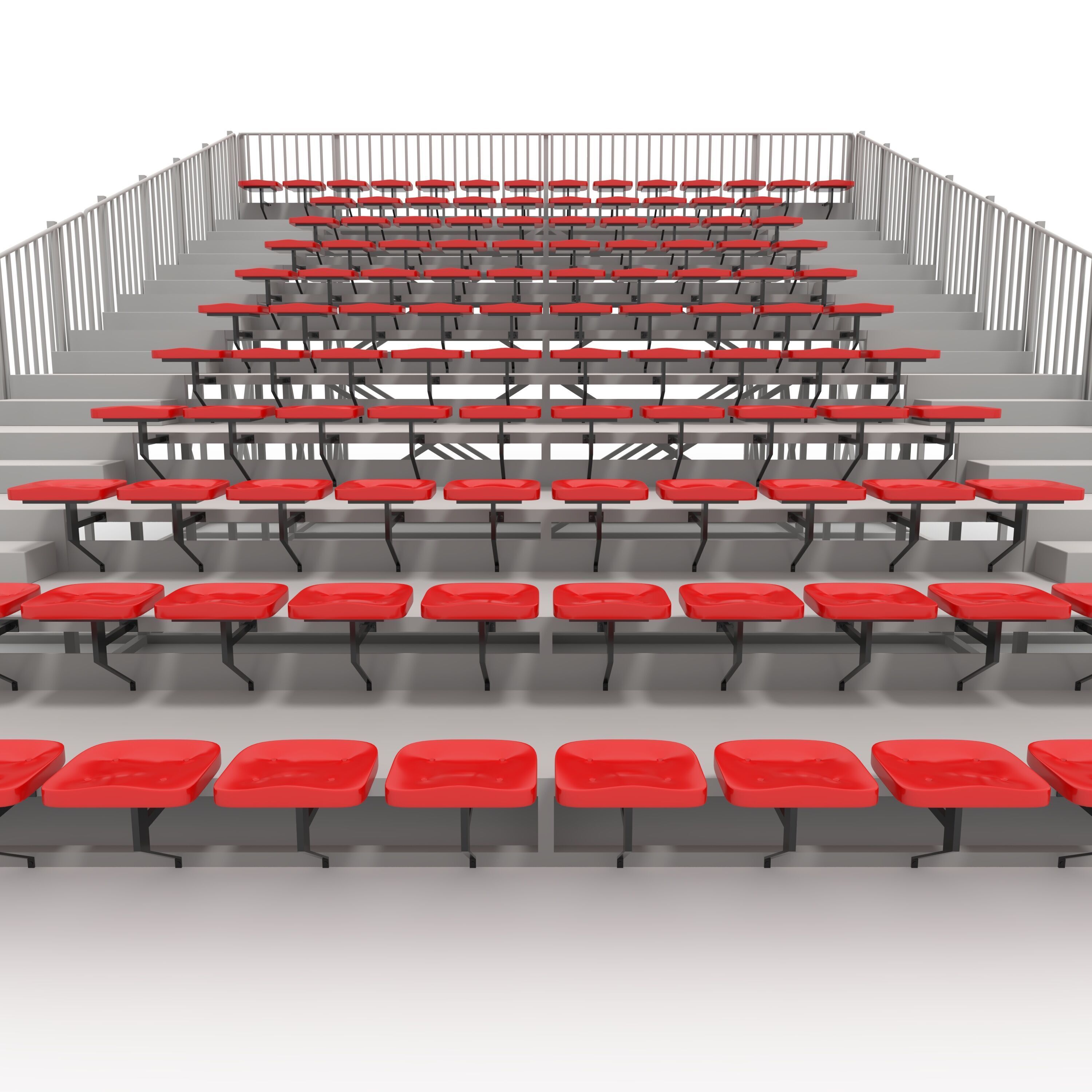 Bleachers 24 3D model_18