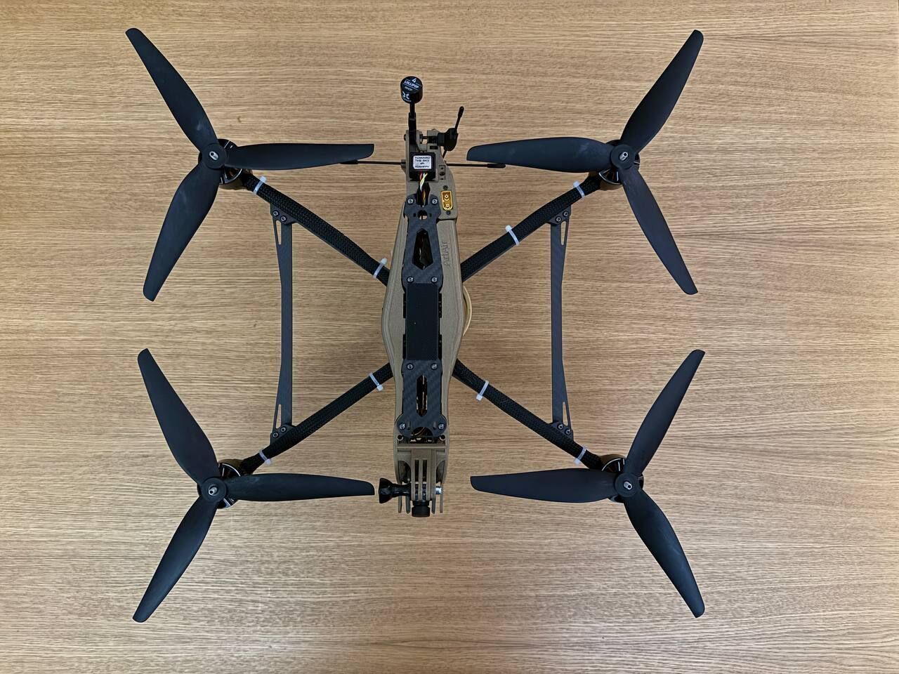 FPV mounts and covers MARK4 V2 10 inch xt60 antenna GoPro  3D print model_3