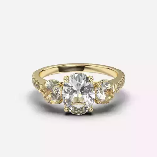 Three Stone diamond Ring