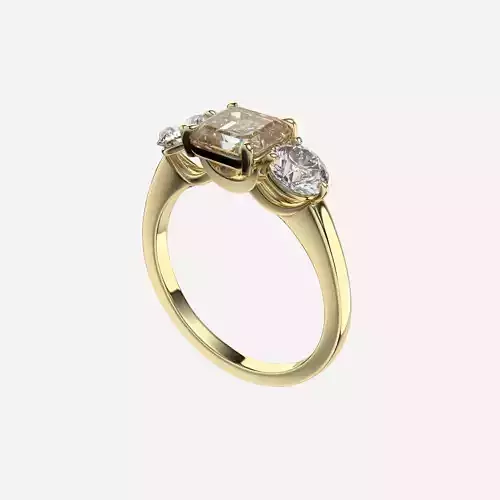 Three Stone diamond Ring