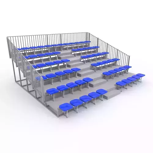 Bleachers 25 3D model