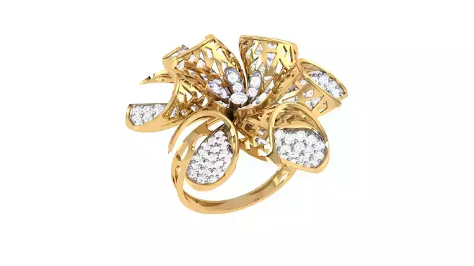  Women Ring MTL 3dm STL OBJ FBX Details