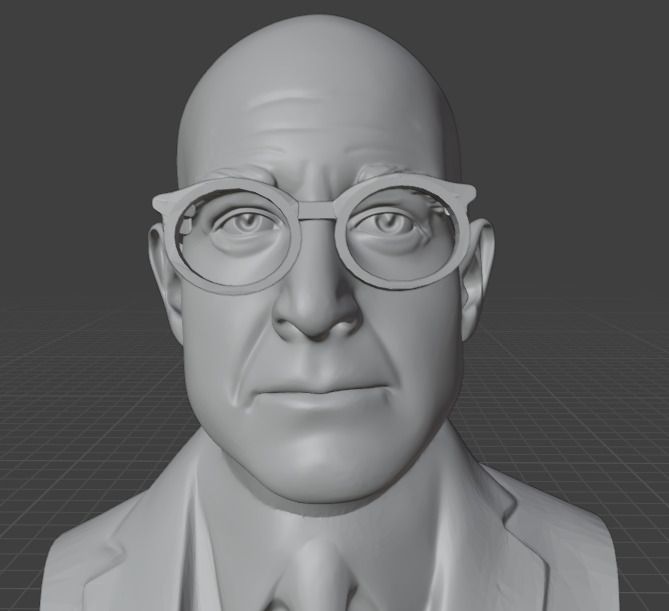 Stanley Tucci 3D print model_24