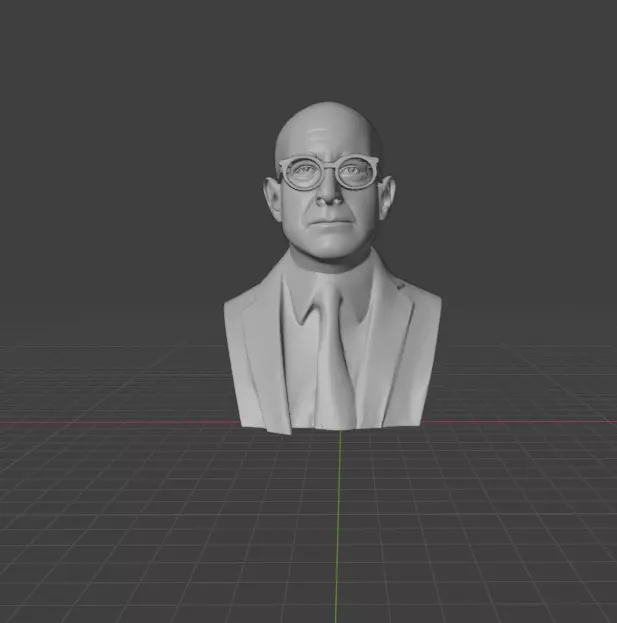 Stanley Tucci 3D print model_0