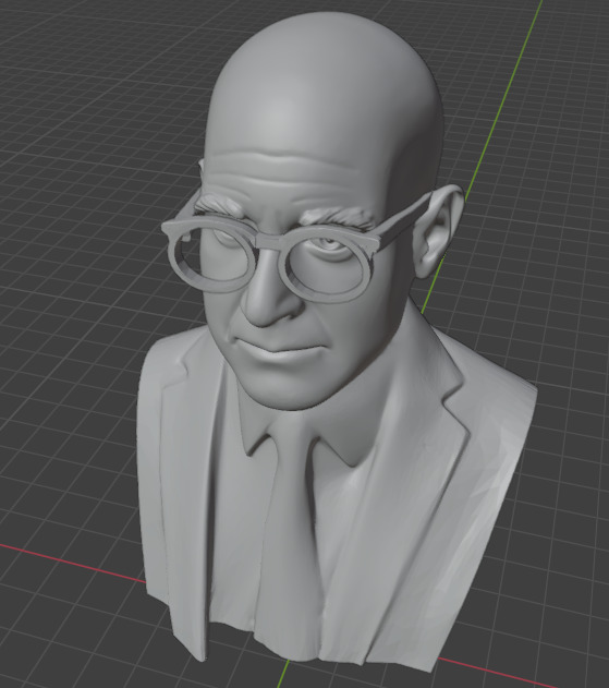 Stanley Tucci 3D print model_16
