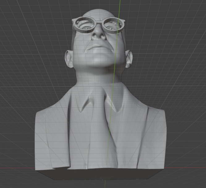 Stanley Tucci 3D print model_11