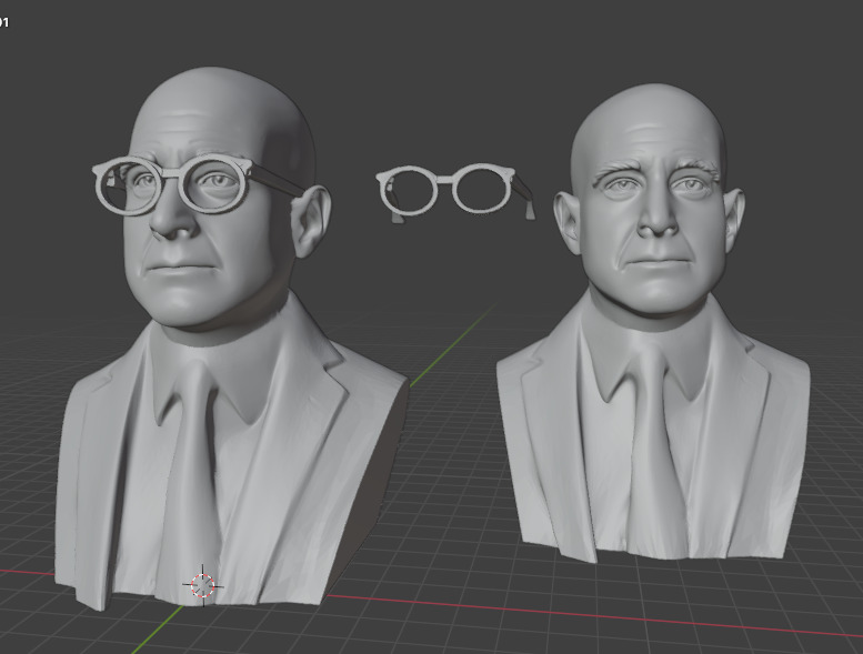 Stanley Tucci 3D print model_10