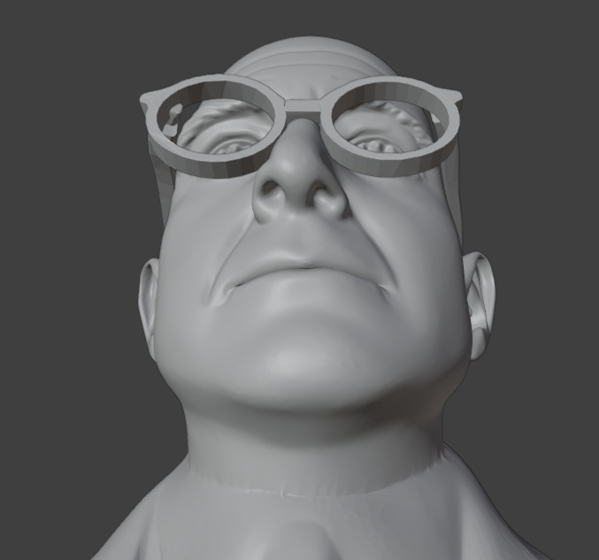 Stanley Tucci 3D print model_12