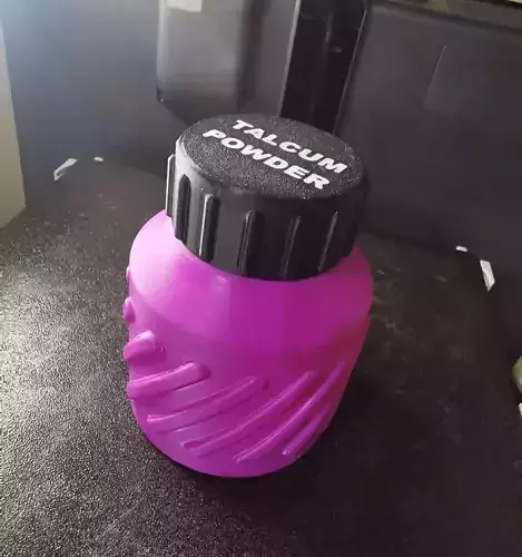 Container for Talc Powder