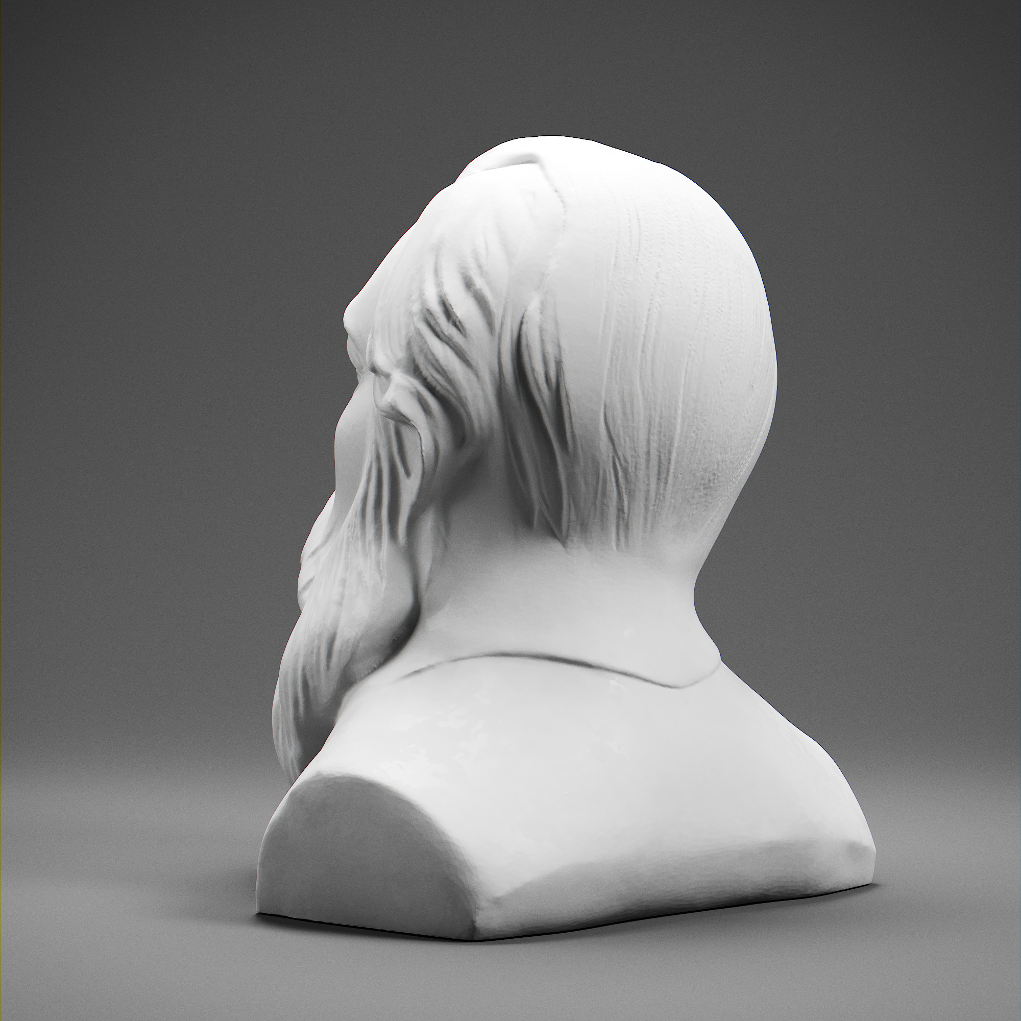 Friedrich Engels 3D print model_3