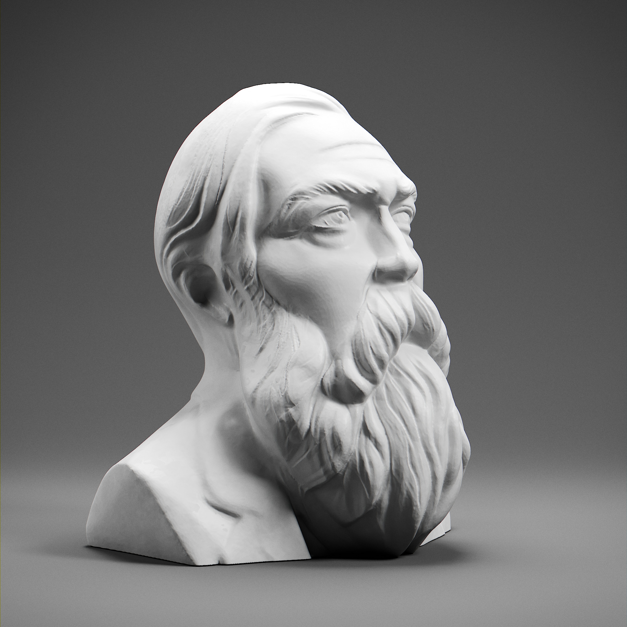 Friedrich Engels 3D print model_7