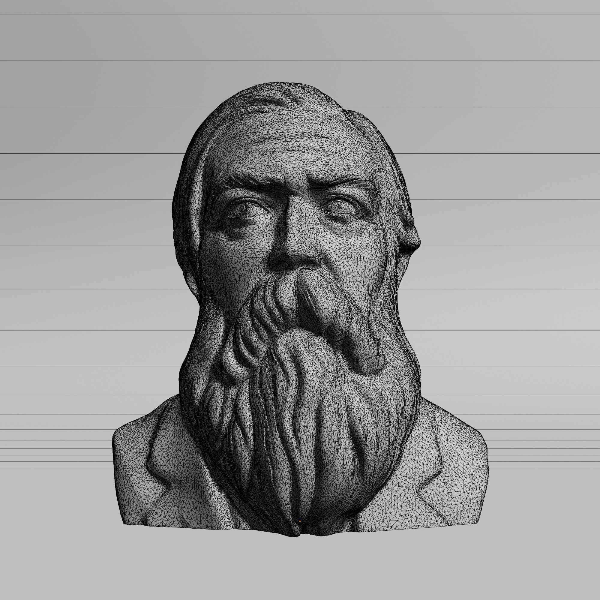 Friedrich Engels 3D print model_8