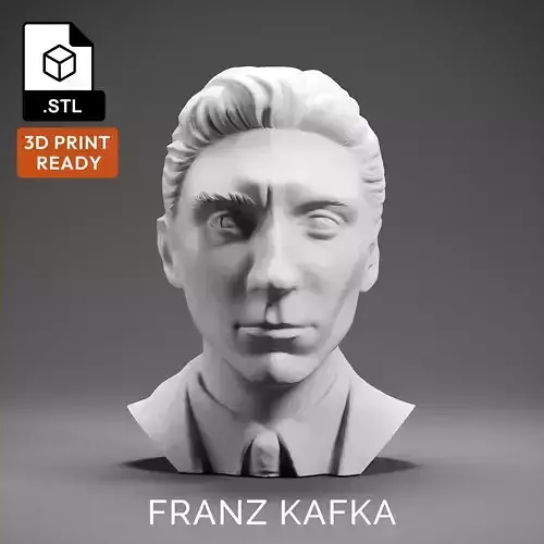 Franz Kafka 3D print model